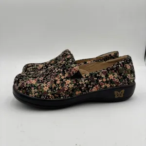 Alegria Women’s 39 Keli Bloom Earthy Professional Slip On Clog Shoes