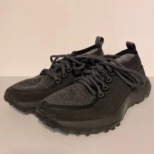 Allbirds Womens Black SWT Ripstop Low Top Lace Up Trail Runners Shoes