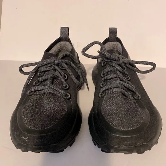 Allbirds Womens Black SWT Ripstop Low Top Lace Up Trail Runners Shoes