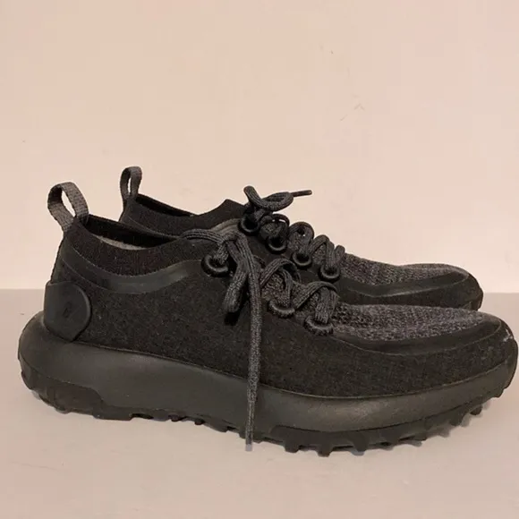 Allbirds Womens Black SWT Ripstop Low Top Lace Up Trail Runners Shoes