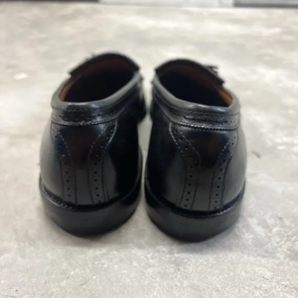 Allen Edmonds Bridgeton USA Black Slip On Loafer Tassel Dress Shoes - Men's 13D