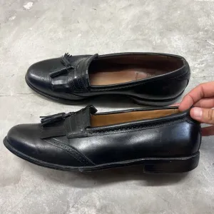 Allen Edmonds Bridgeton USA Black Slip On Loafer Tassel Dress Shoes - Men's 13D