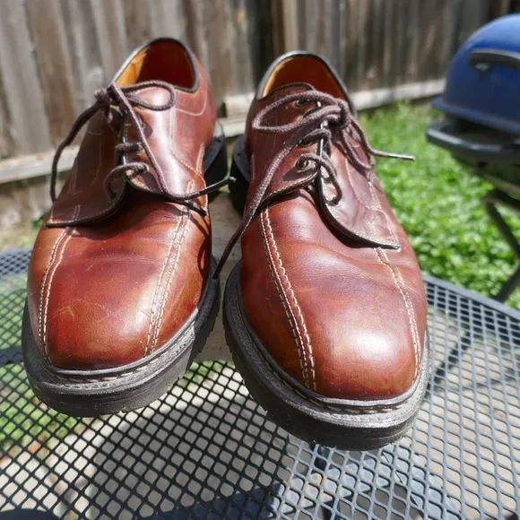 Allen Edmonds Mapleton Mens Shoes Brown Leather Casual Shoe Lace Up 9.5 D