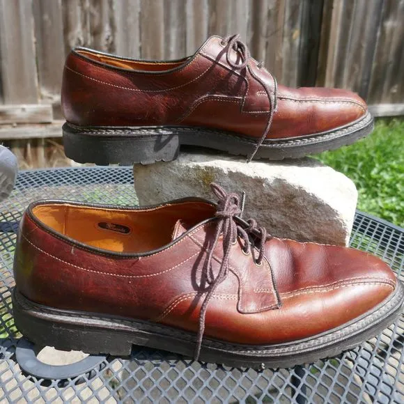 Allen Edmonds Mapleton Mens Shoes Brown Leather Casual Shoe Lace Up 9.5 D