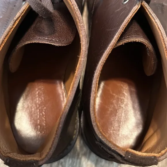 Allen Edmonds‎ Men’s Sz 10 Brown Leather Discovery Lace Up Chukka Boots