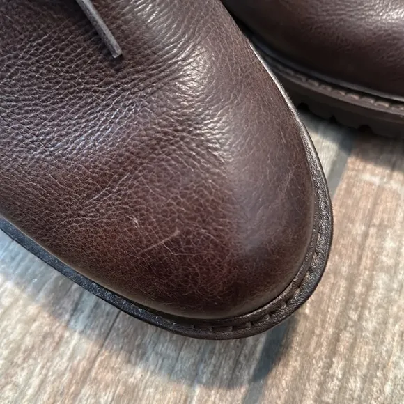 Allen Edmonds‎ Men’s Sz 10 Brown Leather Discovery Lace Up Chukka Boots