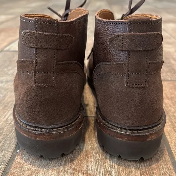 Allen Edmonds‎ Men’s Sz 10 Brown Leather Discovery Lace Up Chukka Boots