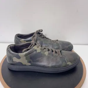 Allen Edmonds Shoes Men 12 D Canal Court Sneaker Green Camo Casual Camouflage