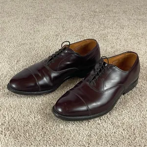 Allen Edmonds Shoes Men’s Size 10 Oxford Park Avenue Dark Cap Toe #5675