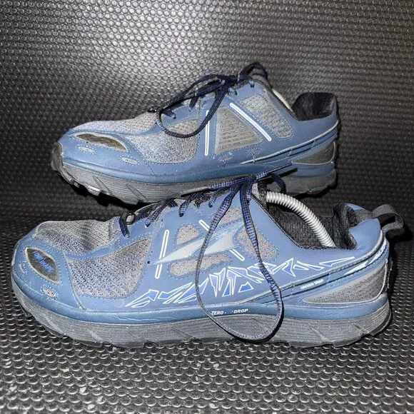 Altra Lone Peak 3.5 Blue Trail Running Hiking Shoes Zero Drop Men’s Size 11.5