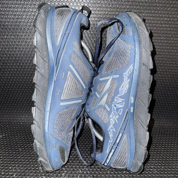 Altra Lone Peak 3.5 Blue Trail Running Hiking Shoes Zero Drop Men’s Size 11.5