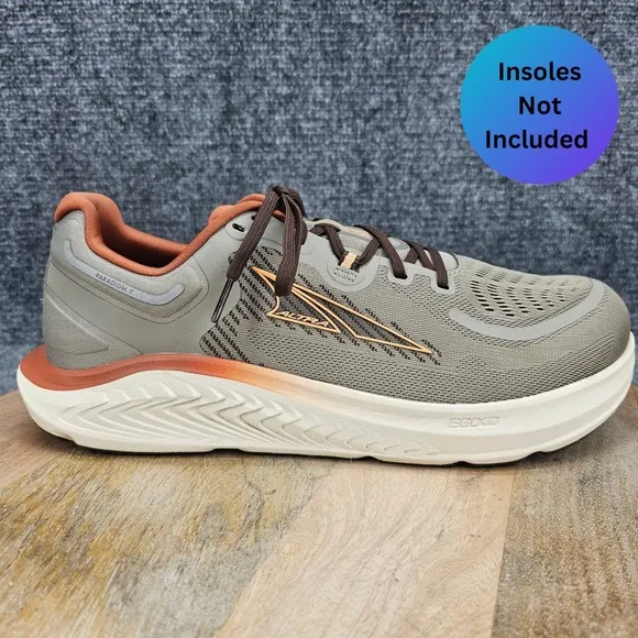 Altra Paradigm 7 Mens Size 11.5 Gray Footshaped Zero Drop Running Shoes