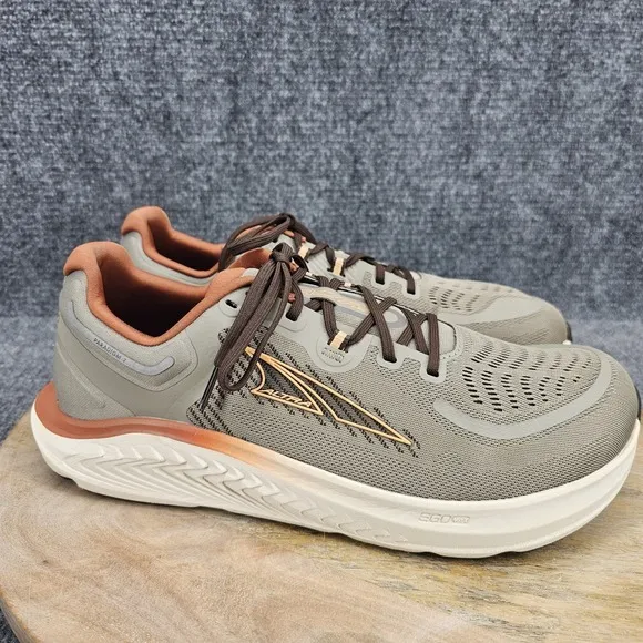 Altra Paradigm 7 Mens Size 11.5 Gray Footshaped Zero Drop Running Shoes