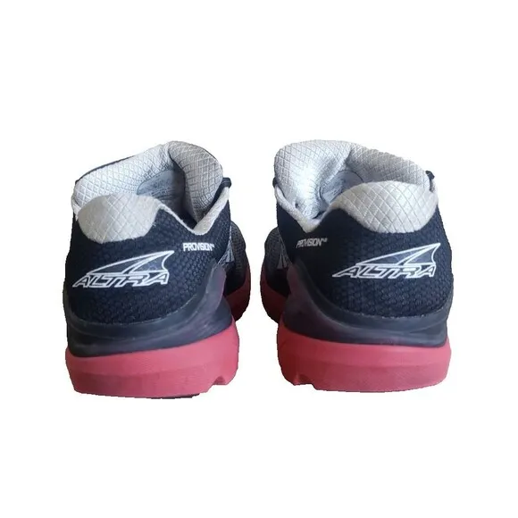Altra Provision 4 Running Shoes Mens Size 11.5  Black Red White ALOA4PEA034
