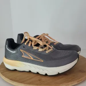 Altra Women's Provision 7 Gray and Orange Running Shoes Sneakers Size 7.5