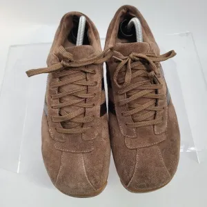 American Eagle Mens‎ 2413 RN 58830 Brown Leather Suede Casual Shoes US Size 11