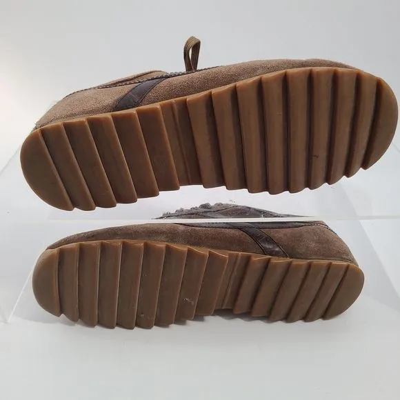 American Eagle Mens‎ 2413 RN 58830 Brown Leather Suede Casual Shoes US Size 11