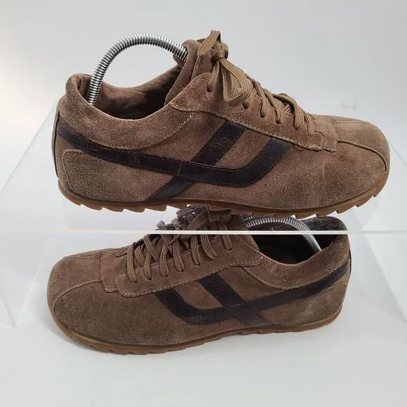 American Eagle Mens‎ 2413 RN 58830 Brown Leather Suede Casual Shoes US Size 11
