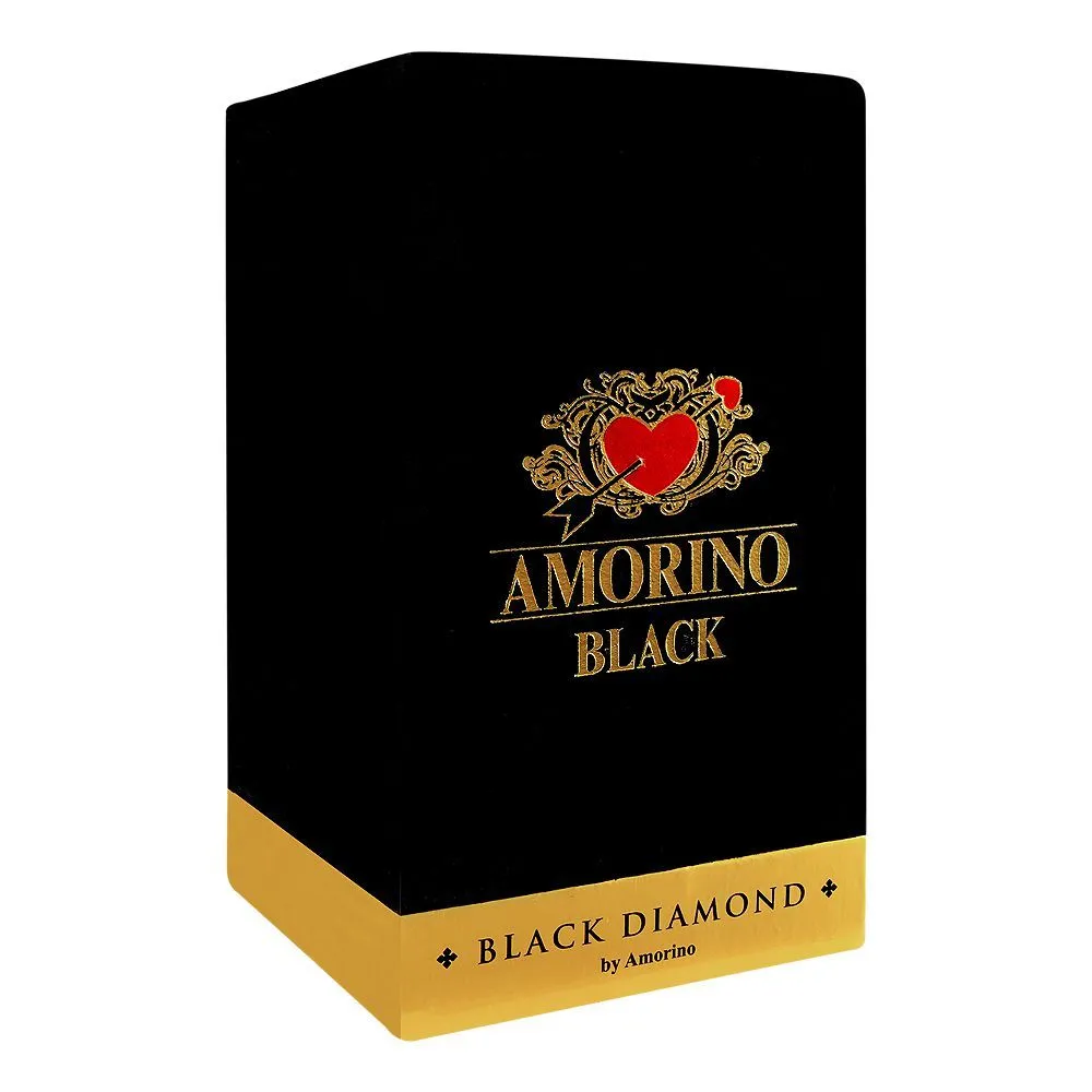 Amorino Black Diamond, Eau de Parfum, 100ml | France | Fragrance For Men & Women