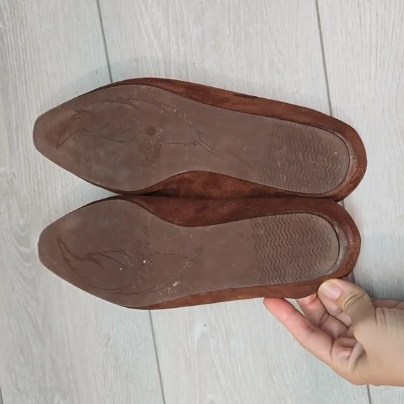 Andre Assous Women Suede Normal Featherweights Waterproof shoes sz 9M
