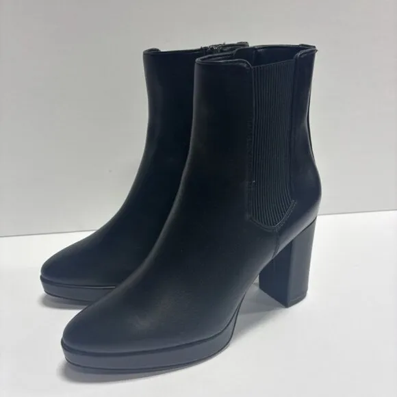 Anne Klein Women’s Jayce Booties Black, Size 6.5 M