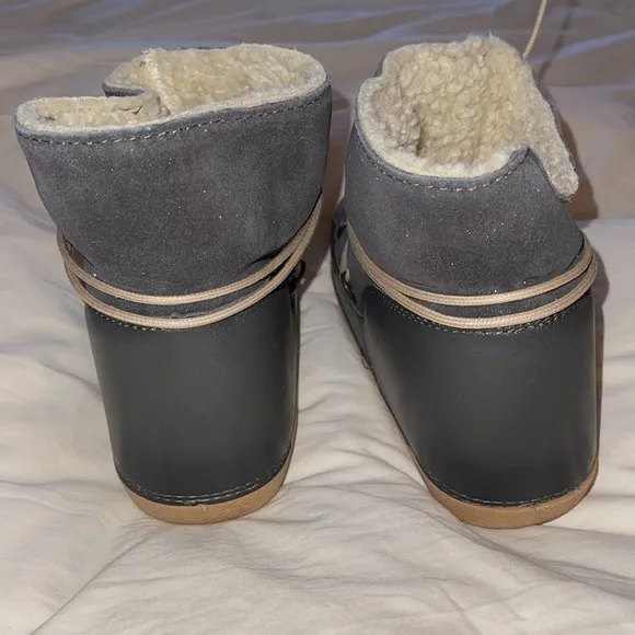Anniel Anouk snow  boots women natural leather
