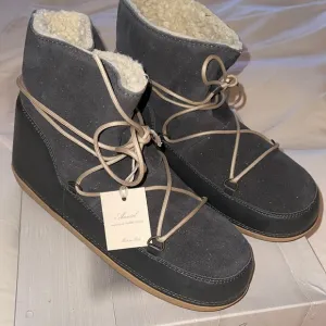 Anniel Anouk snow  boots women natural leather