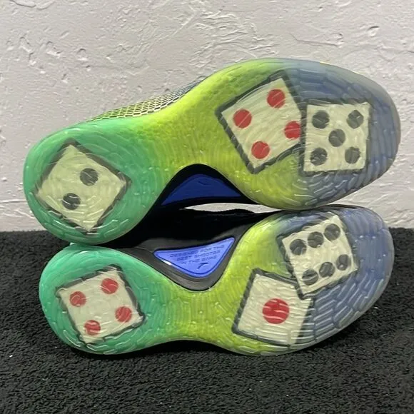🔥🏀 ANTA KT5 KTV DICE Limited Green Klay Thompson Basketball Shoes Sneakers RAR