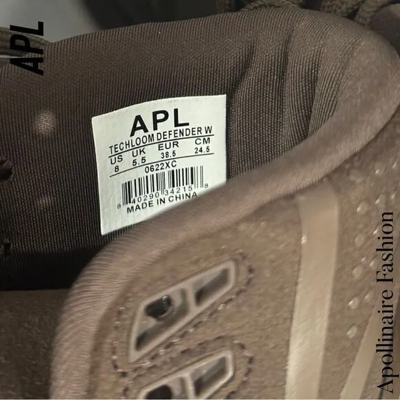 APL TECHLOOM DEFENDER IN CHOCOLATE WOMENS SIZE 8
