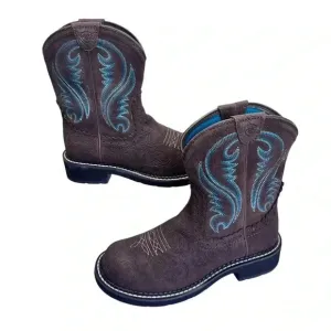 Ariat Fatbaby Heritage Brown Leather Boots Style# 10020062 Women’s size 6B