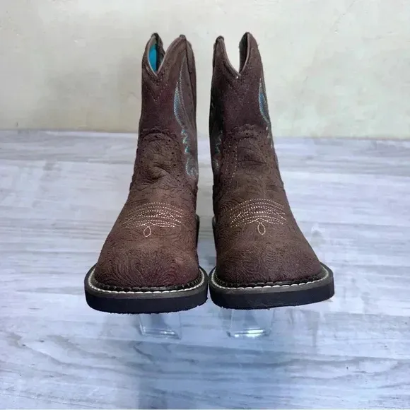 Ariat Fatbaby Heritage Brown Leather Boots Style# 10020062 Women’s size 6B