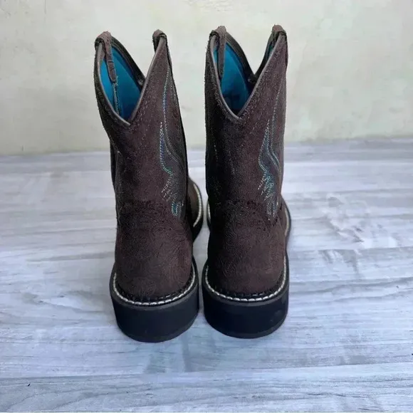 Ariat Fatbaby Heritage Brown Leather Boots Style# 10020062 Women’s size 6B
