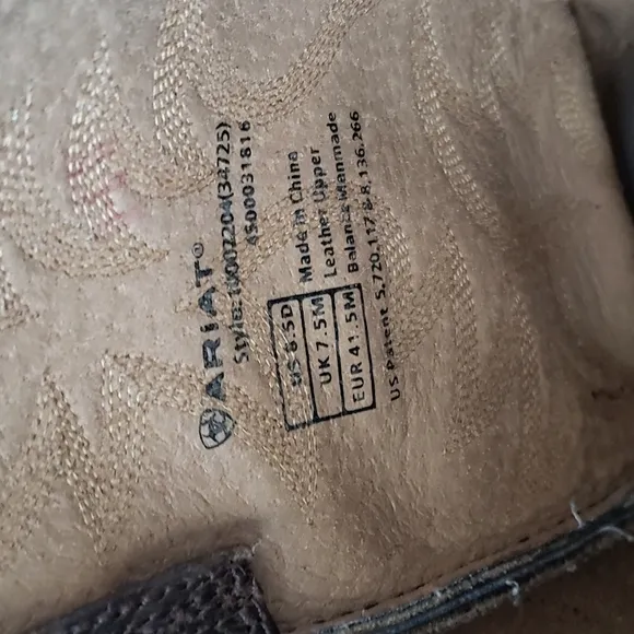Ariat Heritage Western Boots men’s size 8.5D
