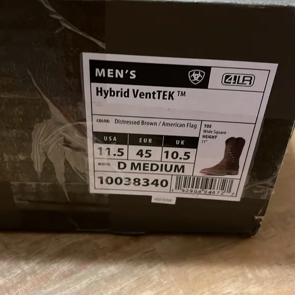 Ariat Men’s Square toe boots