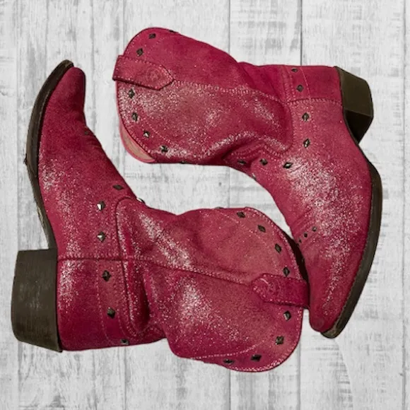 Ariat Nashville‎ Pink Shimmer Boots  EU 37.5