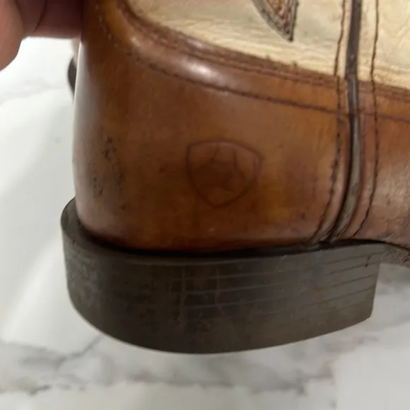 Ariat Stonewall Men’s Sports Western Boots, Native Nutmeg. Size 9D