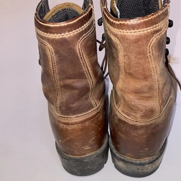 Ariat Women’s ATS Advanced Torque Stabilizer Brown Leather Lace Boots Size 6.5B