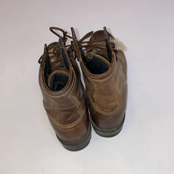 Ariat Women’s ATS Advanced Torque Stabilizer Brown Leather Lace Boots Size 6.5B