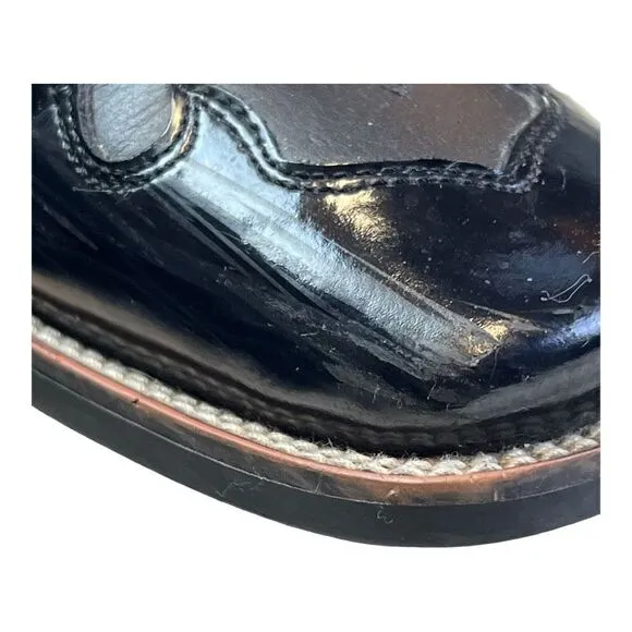 Ariat Women's Leather Slip-On Mule Bootie Square Toe Shoes Black Size 9B