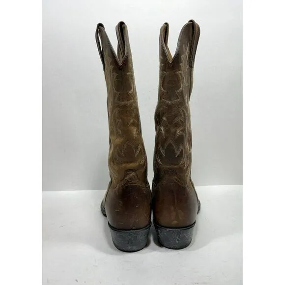 Ariat Heritage Cowboys Boots 34725 Brown Leather Western Men’s Size 9 D