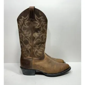 Ariat Heritage Cowboys Boots 34725 Brown Leather Western Men’s Size 9 D