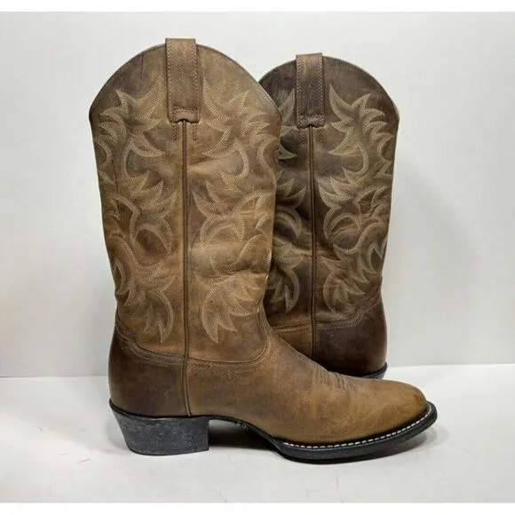 Ariat Heritage Cowboys Boots 34725 Brown Leather Western Men’s Size 9 D