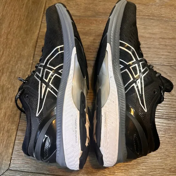 Asics GEL-Kayano 27 Running Shoes Cushioning Athletic Sneakers Black US 8 Womens
