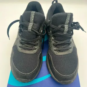 ASICS Gel-Venture 7 Men’s Trail Running Shoes Size 8.5 Black Sheet Rock Hiking