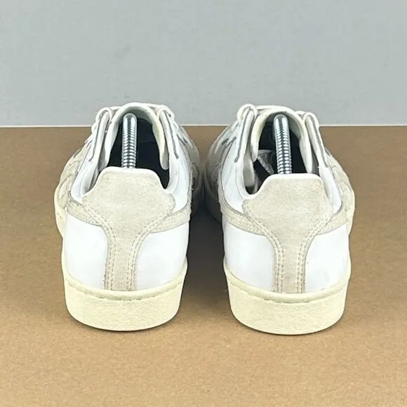 Asics Onitsuka Tiger GSM Leather Athletic Shoes Mens 7 White Beige Low Top