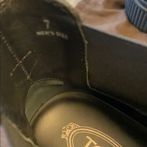 Authentic Tod’s Men’s Black Boots