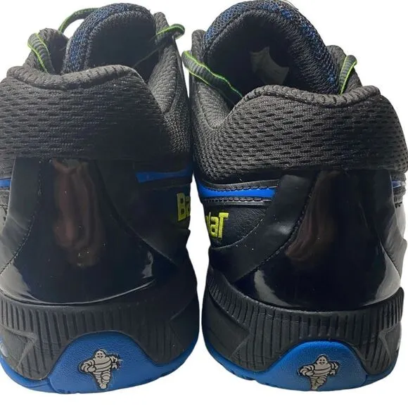 Babolat Vibrakill Men's Sz 11 Blue Black Green Michelin Non Marking Tennis Shoes