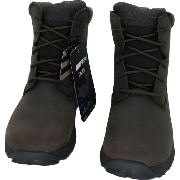 Baffin Men's Truro Snow Boot Waterproof Brown 9 M US 42 EU