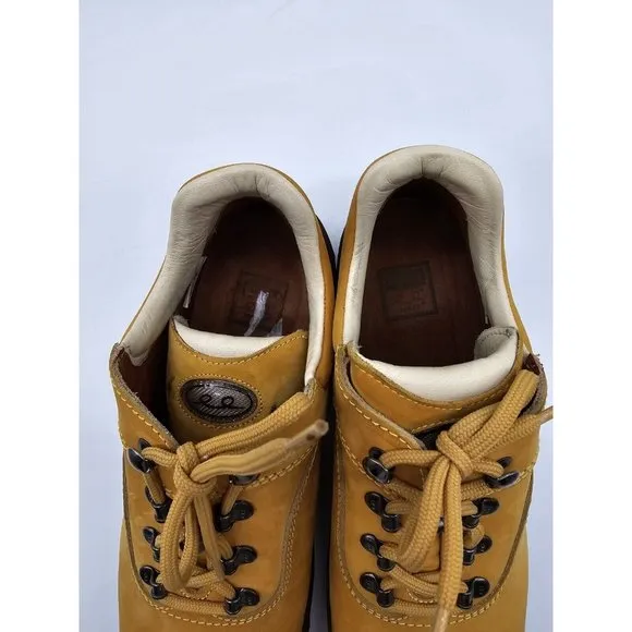 Bally Exedo Golden Wheat Color Scott Hiking Shoes Men's Size 7.5 New Without Box