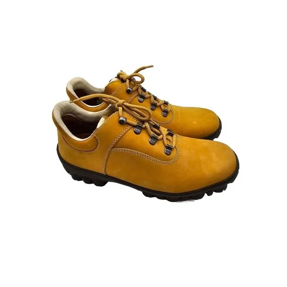 Bally Exedo Golden Wheat Color Scott Hiking Shoes Men's Size 7.5 New Without Box